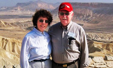 David & Mary Barnhart in Israel